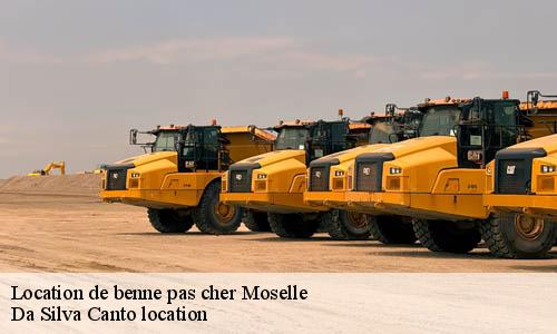 Location de benne pas cher 57 Moselle  Da Silva Canto location 