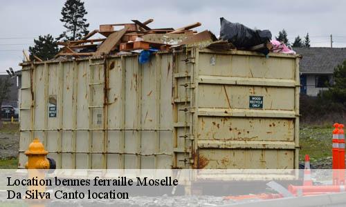 Location bennes ferraille 57 Moselle  Da Silva Canto location 