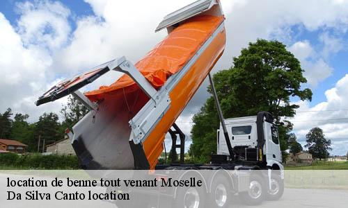 location de benne tout venant 57 Moselle  Da Silva Canto location 