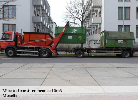 Mise à disposition bennes 10m3 57 Moselle  Da Silva Canto location 