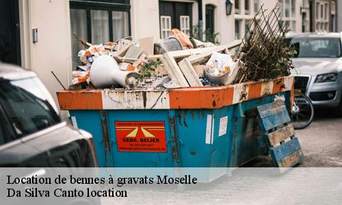 Location de bennes à gravats 57 Moselle  Da Silva Canto location 