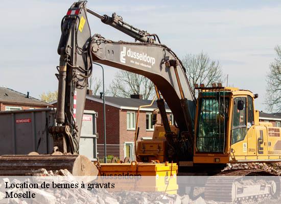 Location de bennes à gravats 57 Moselle  Da Silva Canto location 