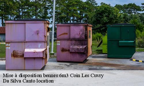 Mise à disposition bennes 6m3  coin-les-cuvry-57420 Da Silva Canto location 