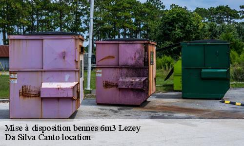 Mise à disposition bennes 6m3  lezey-57630 Da Silva Canto location 