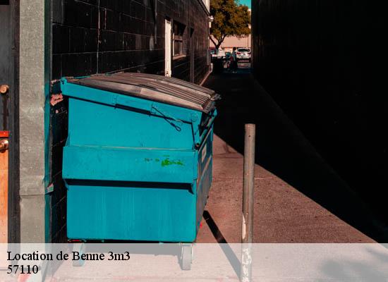 Location de Benne 3m3  budling-57110 Da Silva Canto location 