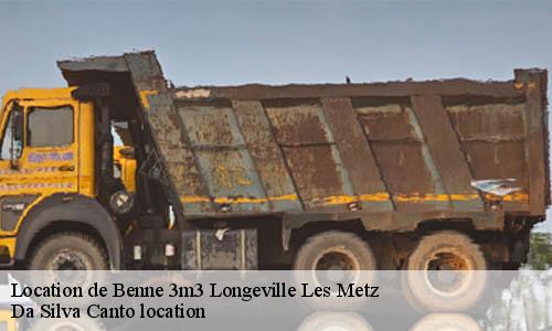 Location de Benne 3m3  longeville-les-metz-57050 Da Silva Canto location 