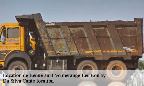 Location de Benne 3m3  volmerange-les-boulay-57220 Da Silva Canto location 