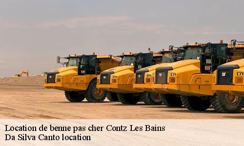 Location de benne pas cher  contz-les-bains-57480 Da Silva Canto location 