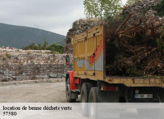 location de benne déchets verts  baudrecourt-57580 Da Silva Canto location 