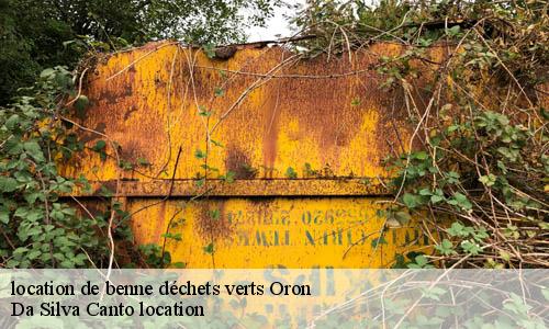 location de benne déchets verts  oron-57590 Da Silva Canto location 