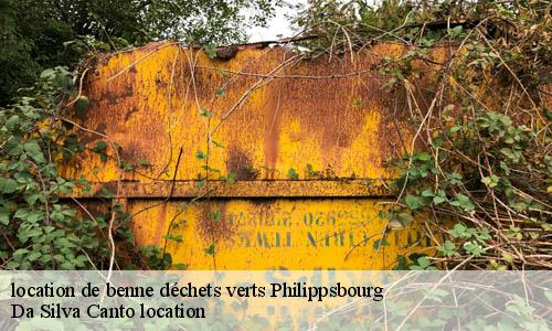 location de benne déchets verts  philippsbourg-57230 Da Silva Canto location 
