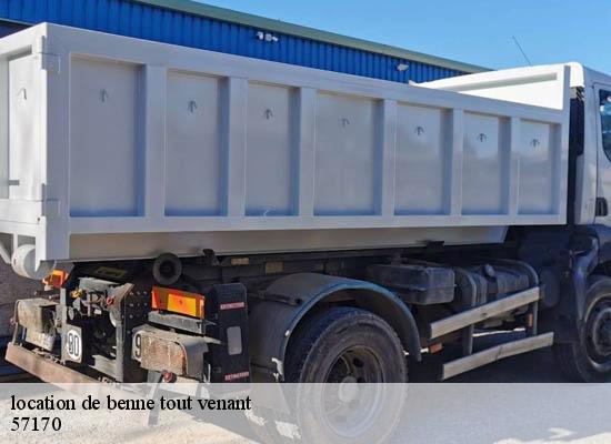 location de benne tout venant  hampont-57170 Da Silva Canto location 